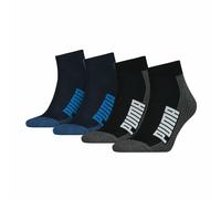 PUMA Acolchada Cuarto Calcetines Hombre Mujer Algodón Logo Zapatillas Sport 4 De