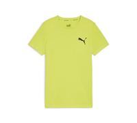 PUMA Active Small Logo tee B Camiseta, Niños, Lime Pow, 140