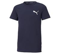 PUMA Active Small Logo tee B Camiseta, Niños, Peacoat, 104