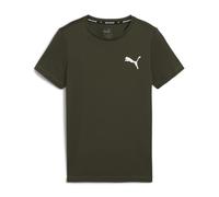 PUMA - Active Small Logo tee B, Camisetas Niños, Dark Olive, 586980