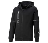 PUMA Active Sports Full-Zip Hoodie TR B Sudor, Niños, Negro Black, 128