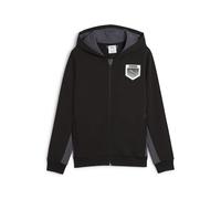 PUMA Active Sports Graphic Hoodie Full-Zip TR B, Giacche di sudore Niños, PUMA Black,