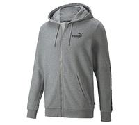 PUMA Active-Sudadera con Capucha, Medium Gray Heather, Small-Large para Mujer