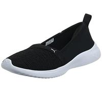 PUMA Adelina, Zapatillas Mujer, Negro Plateado, 41 EU