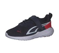 PUMA All-Day Active AC+ PS, Sneaker, Peacoat White High Risk Red, 33 EU
