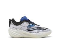 PUMA All-pro Nitro Shammgod - Tenis de baloncesto para hombre, Blanco/Negro, 42.5 EU