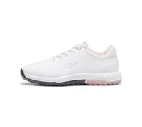 PUMA Alphacat Nitro Wmns, Golf Shoe Mujer, White-Deep Navy-Peach Smoothie, 40.5 EU