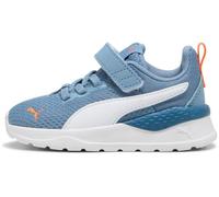 PUMA ANZARUN Lite AC INF, Sneaker Unisex bebé, Cool Blue White-Orange GLO, 21.5 EU