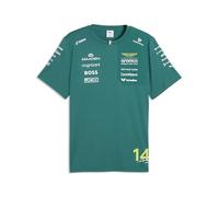 PUMA Aston Martin F1 2026 Camiseta del Equipo Fernando Alonso para Hombre - Verde - Talla: 3XL