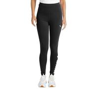 PUMA Athletic Logo Tights (Available in Plus Sizes) Leggings, Negro Blanco Ss25, L Mujeres