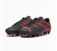 PUMA Men Attacanto Fg/Ag Zapatos de fútbol, Puma Black Silver Mist, 42 EU
