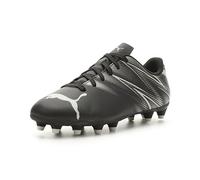 PUMA Attacanto FG/AG Jr, Soccer Shoe, Black Silver Mist, 30 EU