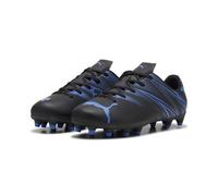 PUMA Attacanto Fg/Ag Jr, Zapatillas de Fútbol Unisex niños, Puma Black Bluemazing Black, 43 EU