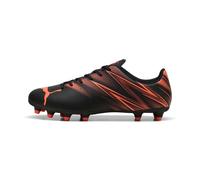 PUMA ATTACANTO FG/AG, Zapatillas de fútbol Hombre, Black-Glowing Red, 42 EU