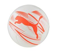 PUMA - ATTACANTO Graphic, Pelotas de entrenamiento Unisexo, PUMA White-Glowing Red, 5-084073