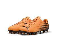 PUMA Attacanto II FG/AG Jr, Zapatillas de fútbol Unisex niños, Heat Fire Negro, 27 EU