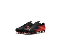 PUMA ATTACANTO II FG/AG - Tenis de fútbol para Hombre, Color Negro y Rojo Brillante, Talla 11.5 de Reino Unido, Puma Negro y Rojo Brillante, 46.5 EU