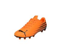 PUMA Attacanto II FG/AG, Zapatillas de fútbol Hombre, Heat Fire Negro, 42 EU