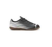 PUMA Attacanto Indoor Training Soccer Shoes, Zapatillas Unisex niños, Negro Blanco Ah25, 1.5 Big Kid