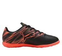 PUMA ATTACANTO IT JR, Zapatillas de fútbol, Black-Glowing Red, 33 EU