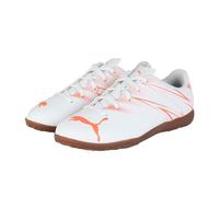 PUMA ATTACANTO IT JR, Zapatillas de fútbol, White-Glowing Red, 36 EU