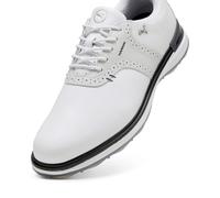 PUMA Avant's Golf Calzado Men, Calzado, Blanco/Feather Gris/Negro, 46 46