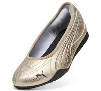 PUMA Bailarinas Catch Metálico Whisper para mujer, Calzado, Dorado, 40.5 40.5
