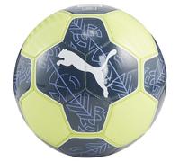 PUMA Balón de fútbol Prestige 5, Fizzy Apple Gray Skies Elektro Purple Yellow