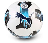 PUMA Balón de training Manchester City Orbita 6, Accesoiros, Blanco/Navy, 5 5