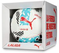 Puma - Balón Orbita Laliga 2025-2026 Fifa Quality Box, Unisex, White-multicolor, 5