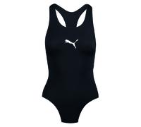 Puma Bañador Mujer Racerback Piscina Nadación Traje de Una Pieza Negro Navy Rojo