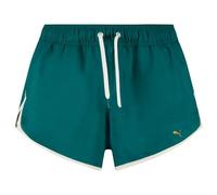Puma Bañador para Mujer, Pantalones Cortos de Bikini, Cintura Alta, Emerald Ice, XS