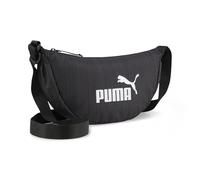 Puma Base Half Moon Bag Black, Bolso de Mano Mujer Negro, One Size