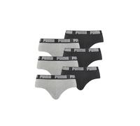 Calzoncillos Puma Basic Brief 2P Hombre Gris/Negro M