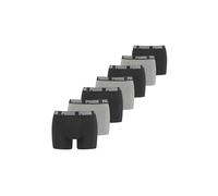 PUMA Basic - Calzoncillos tipo bóxer para hombre, 7 unidades, 008 - Dark Grey Melange/Black, XXL