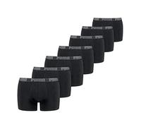 PUMA Basic - Calzoncillos tipo bóxer para hombre, 7 unidades, Negro , XXL