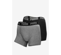 Calzoncillos de puma everyday basic hombre gris melange/negro S