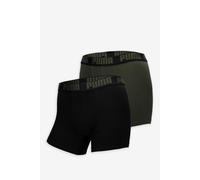PUMA Calzoncillos Tipo bóxer para Hombre, cómodos, elásticos, Paquete de 2 Unidades