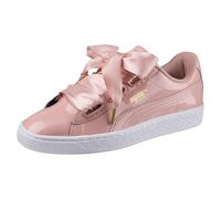PUMA Basket Heart Patent Wn's, Zapatillas de Deporte, Mujer, Peach Beige-Peach Beige, 38.5 EU