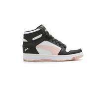 PUMA Basketball Sneaker, Black-Rose Dust, 5 US Unisex Big Kid