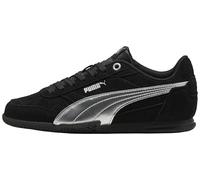 PUMA Bella Donna SD Metallic JR - Zapatillas Deportivas, Color Negro y Plateado, Talla 4, Puma Negro Puma Plata, 4 UK