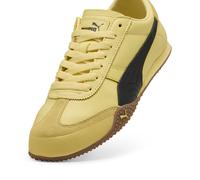 PUMA Bella Leather Sneakers Women, Calzado, Pale Lemon/Negro, 37.5 37.5