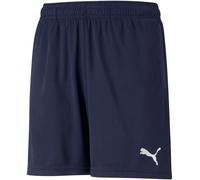 Puma - Bermuda teamRISE Training Niño, Unisex, Peacoat-White, 140 cm