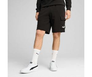 PUMA Bermudas cargo básicas de algodón. Color Negro