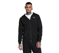 PUMA Sudadera con cremallera 'Better Essentials' negro / blanco, Talla XL