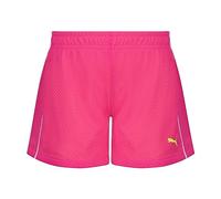PUMA Big Girls' Active Double Mesh Short, Pink Glo, 7 (Small)