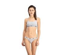 Puma Bikini, Gris (Grey/Grey), M (Pack de 2) para Mujer