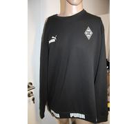 PUMA BMG Borussia Mönchengladbach Suéter Jersey Negro Verde Talla M Gladbach
