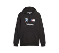 PUMA BMW M Motorsport Essentials-Sudadera con Capucha de Forro Polar, Negro Black, XXL para Hombre