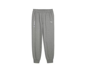 Puma BMW M Motorsport Essentials - Pantalones Deportivos de Forro Polar para Hombre, Gris Medio Jaspeado, Medium
